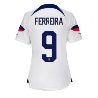 Billiga Förenta staterna Jesus Ferreira #9 Hemma fotbollskläder Dam VM 2022 Kortärmad